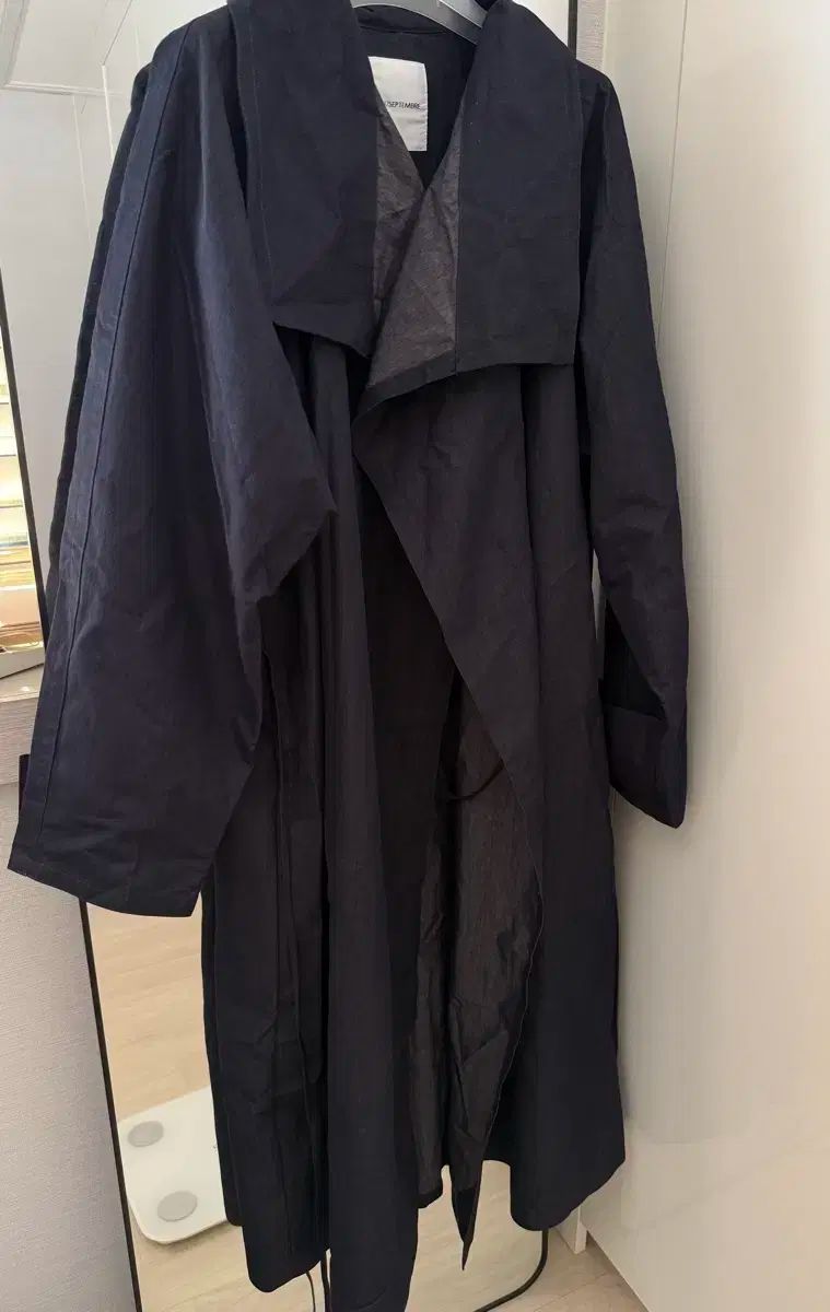 ル 17 cowl neck long coat ル セプテンバー 頭巾 ネック ロング コート