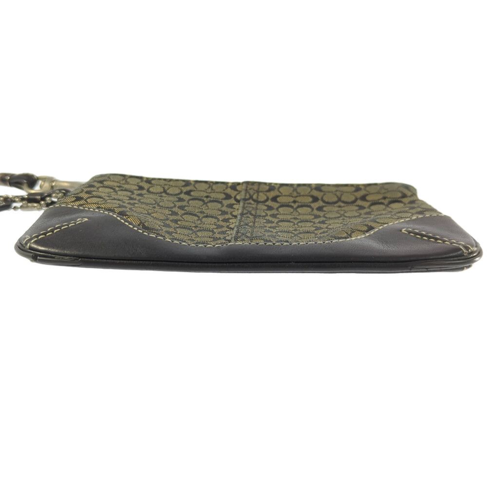 【良品】✨希少COACH アクセサリーポーチ　パッチワーク　キャンバス 希少 コーチ COACHアクセサリーポーチ シグネチャー パッチ