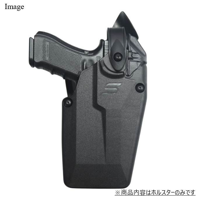 実物 SAFARILAND glock17 ライト可 サファリランド ホルスター Safariland Glock17 w/Light 6354DO Holster w/QLS19