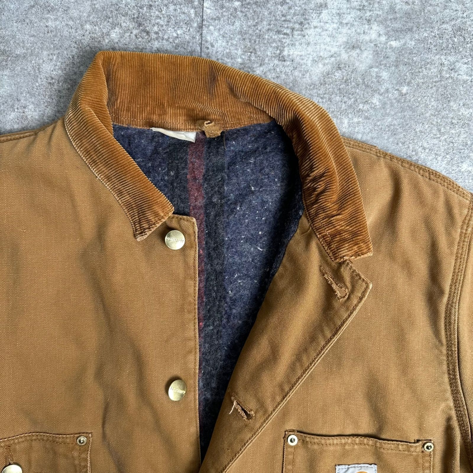 carhartt カーハート 80s 90s ダック地カバーオール ブランケット