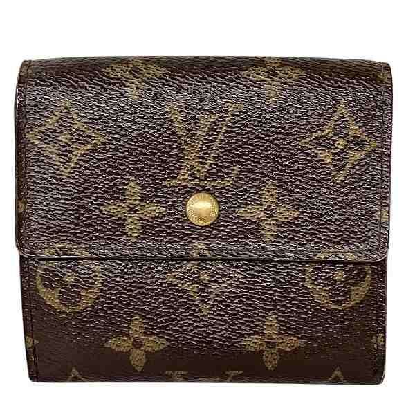 ルイヴィトン Louis Vuitton モノグラム ポルトモネ ビエ カルトクレディ M61652 Wホック 3つ折り財布 ユニセックス