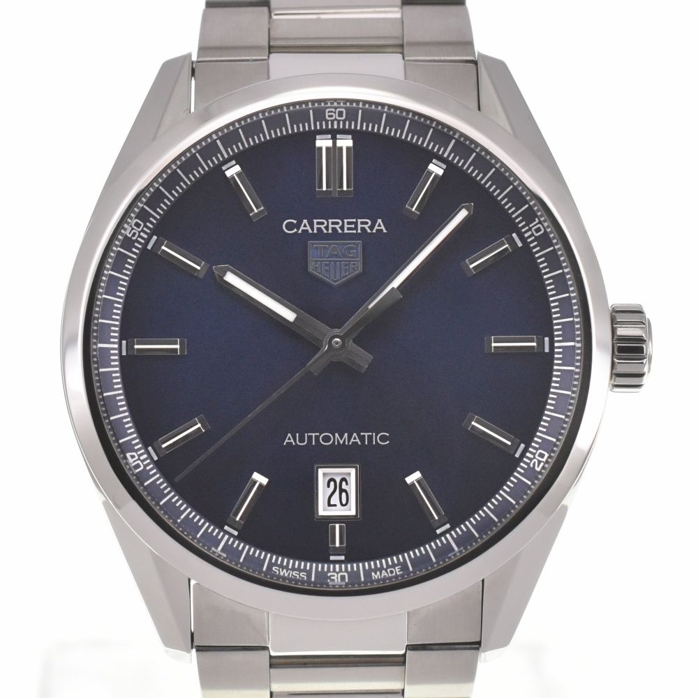 タグホイヤー TAG HEUER WBN2112.BA0639 カレラ デイト 自動巻き メンズ 箱 保証書付き H 139429