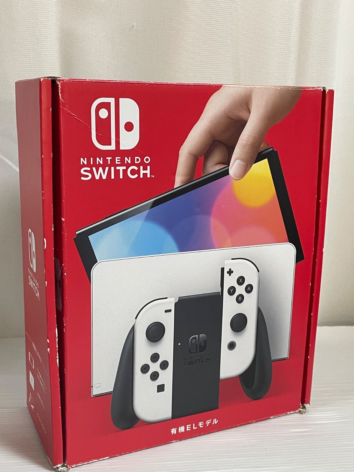 Nintendo Switch（有機ELモデル）ホワイト Joy-Con(L) (R) 中古