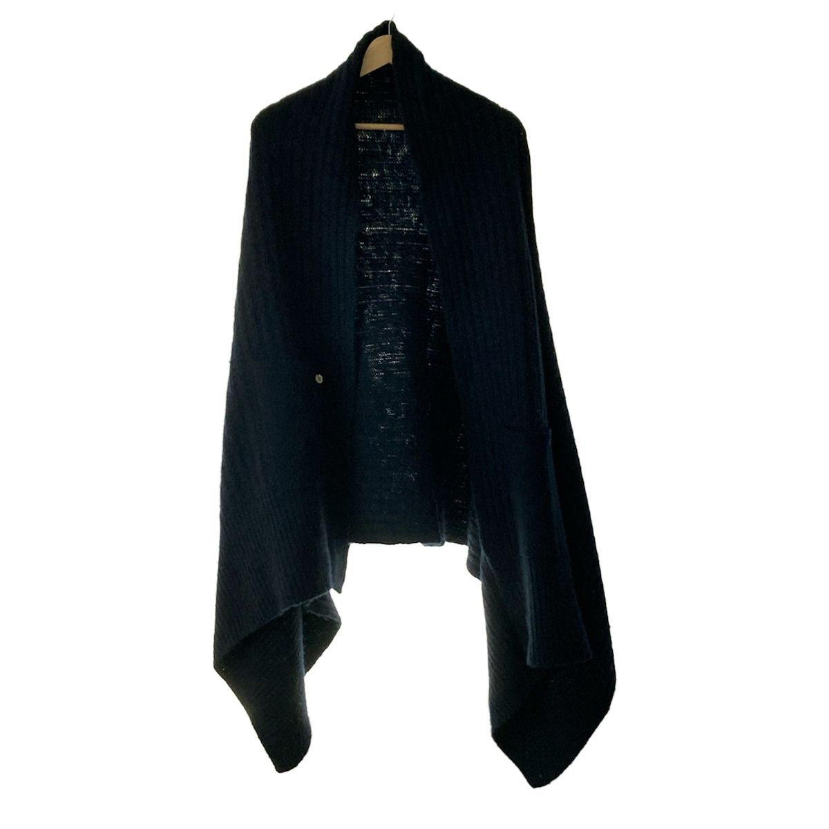 45R フォーティーファイブ アール ポンチョ サイズ0 XS レディース - ダークネイビー ニット|秋|冬