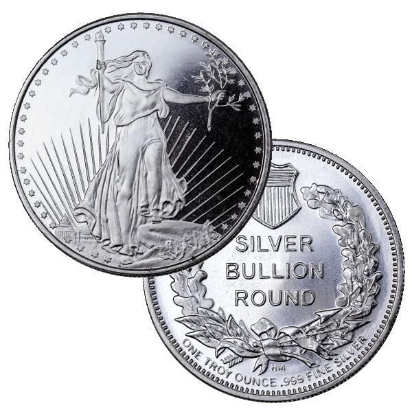 メ*り様 「セント•ゴーデンス」純銀1オンスメダル アメリカ セントゴーデンス シルバーラウンド 1オンス純銀貨 - メルカリ