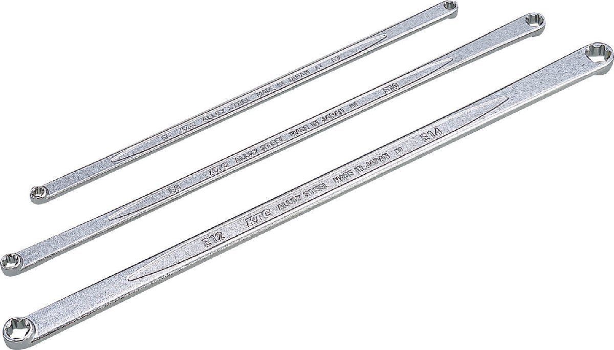 KTC ケーティーシー TWEE3L E型 トルクス ロング ストレート メガネレンチセット 品番 TWEE3L WEE6X7L 8X10L 12X14L トルクスボルト