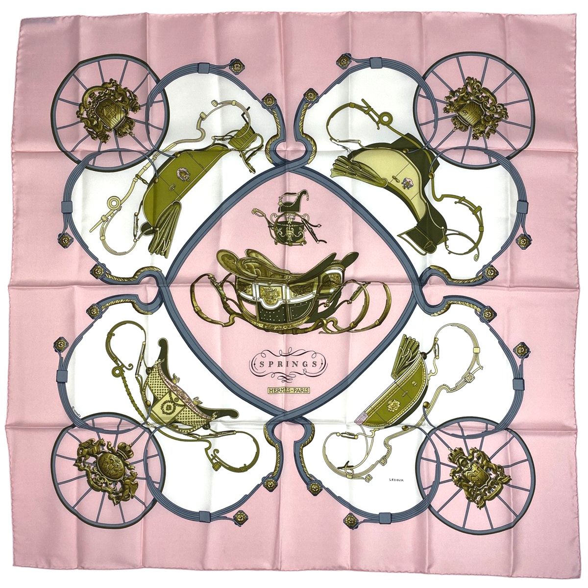 HERMES/エルメス カレ90 スプリングス シルク スカーフ d_147 e9afe3e9e2b92be5d2e5a904c031c4