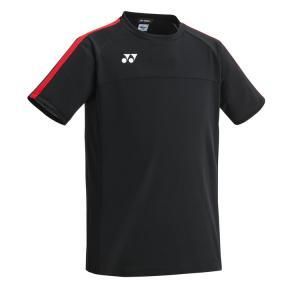 得価，HOT 【新品・5営業日で発送】YONEX ヨネックス ジュニアゲームシャツ (FW1007J) 色 : ブラック／レッド サイズ : J120 その他
