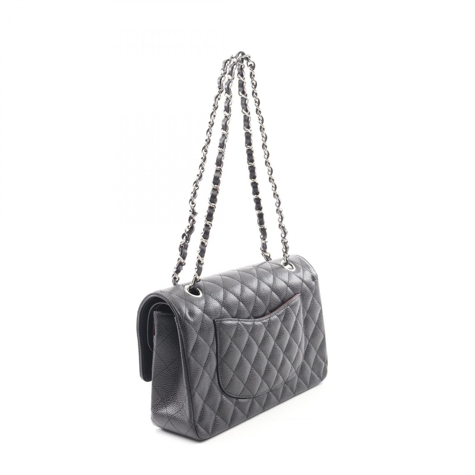 シャネル CHANEL ショルダーバッグ マトラッセ Wフラップ A01112