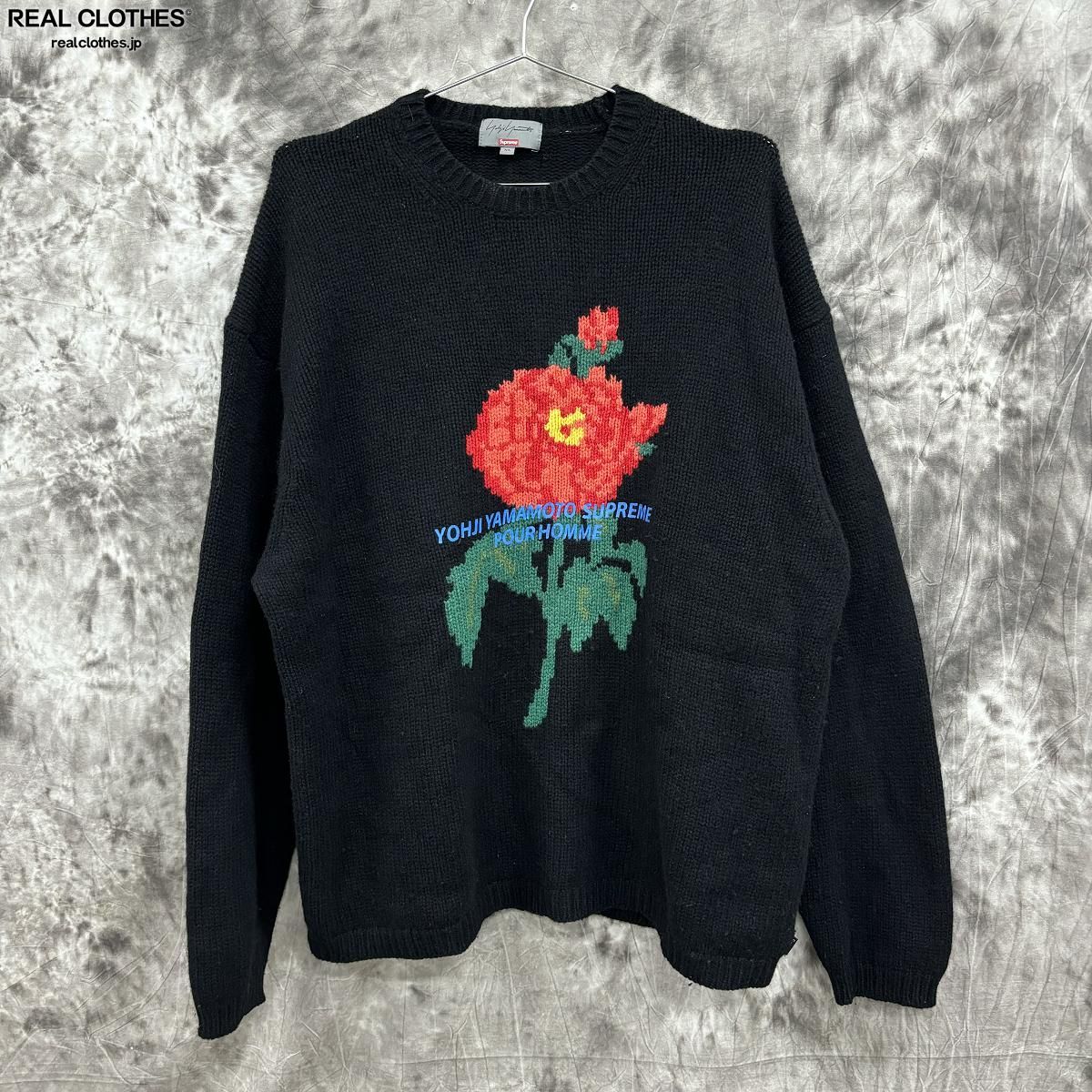 supreme セーター Supreme ボーダー ニットセーター - メルカリ