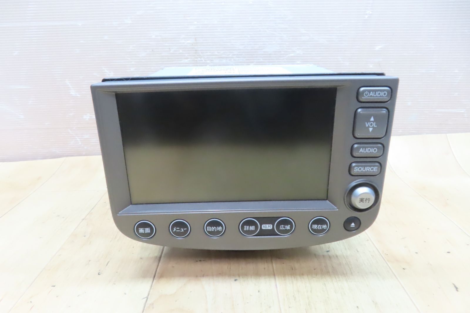 動作保証付F1381/ホンダ純正　フィット　GE6 GE7　39540-TF0-003 NH699L　HDDナビ　本体のみ　取り外すまで正常稼働