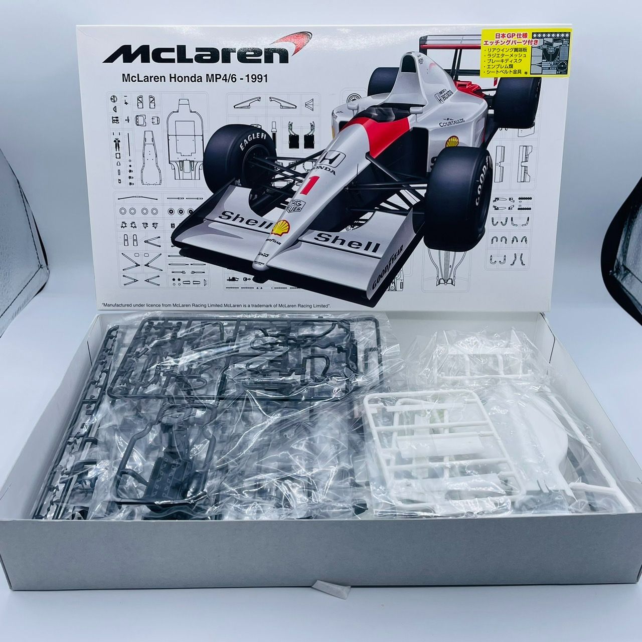 フジミ模型 1/20 マクラーレン ホンダ MP4/6 プラモデル / ブラジルGP サンマリノGP 日本GP グランプリ選択式 エッチングパーツ  McLaren Honda - メルカリ