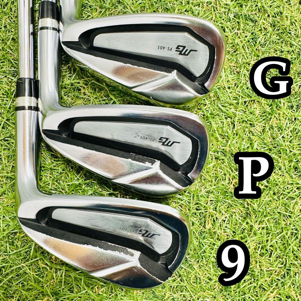 良品】三浦技研 PI-401 メンズアイアンセット 6本 スチール S