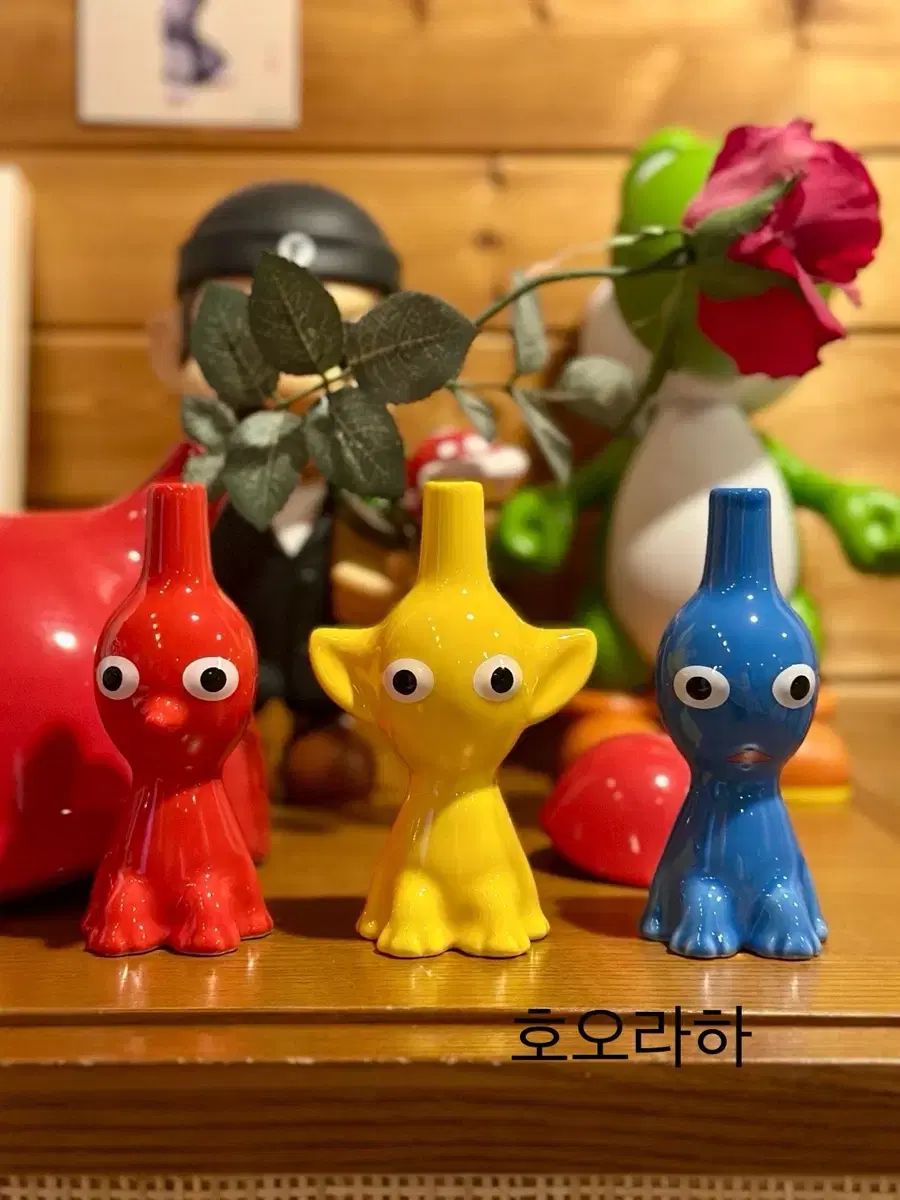 即日発送 ピクミン一輪挿し 花瓶3色セット 任天堂限定 【公式通販】