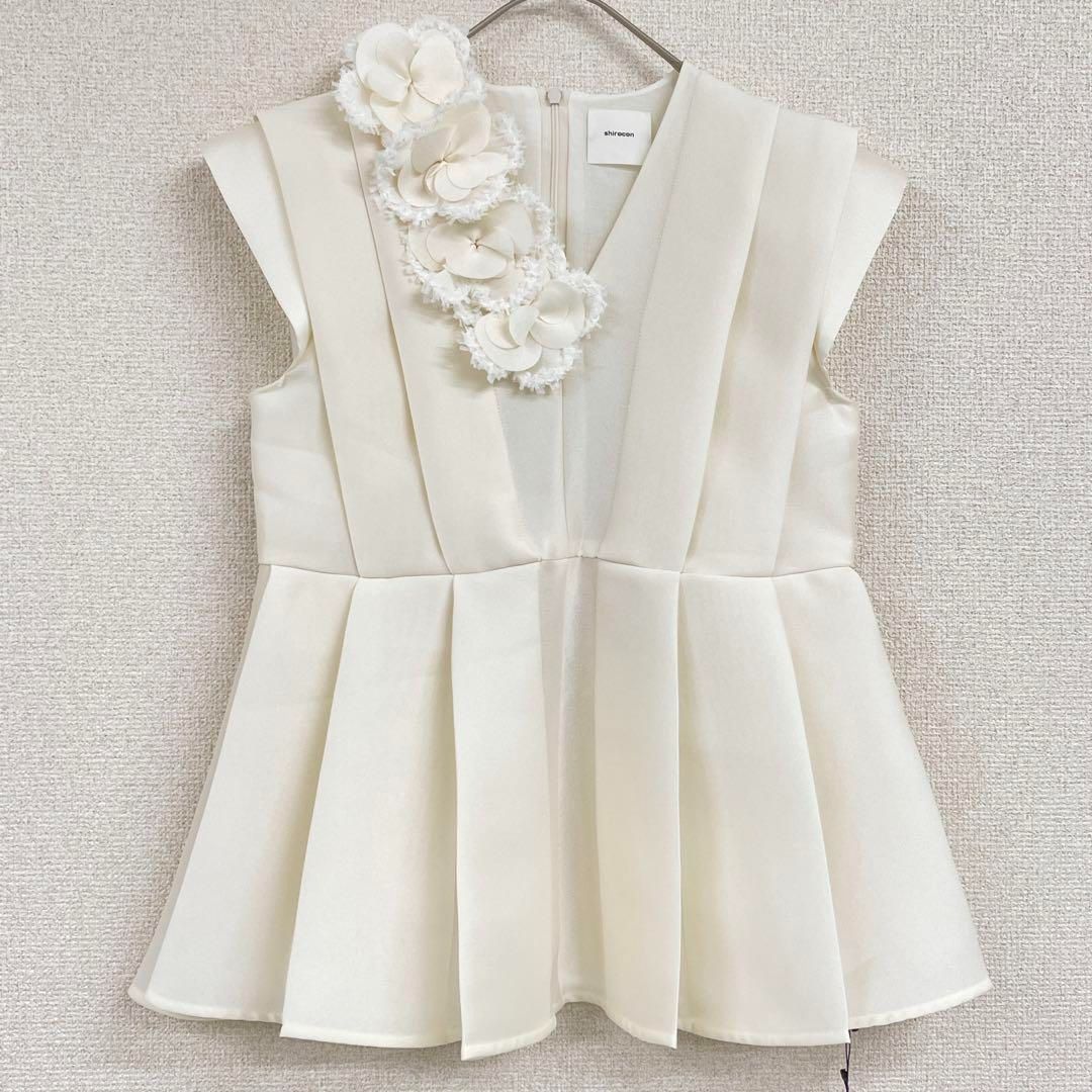 立体花モチーフ フラワー