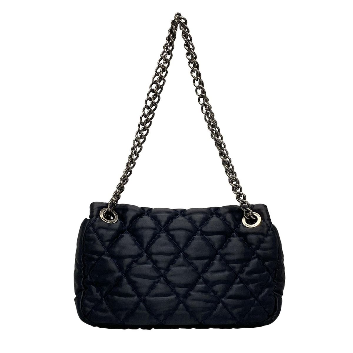 CHANEL(シャネル) ショルダーバッグ ワイルドステッチ ネイビー