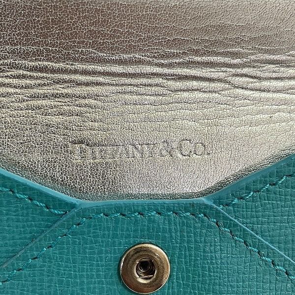 ティファニーブルー レザー