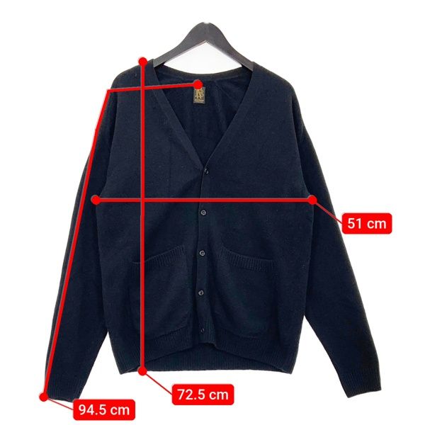 BATONER / ニット・セーター(厚手)/2/ウール/NVY/無地/BN-20FM-020 BATONER バトナー ニット カーディガン セーター BN-20FM-041 羽織り