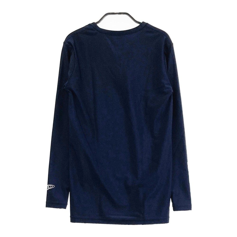サイズ：M BEAMS GOLF ビームスゴルフ  Vネック 長袖 インナーTシャツ  ネイビー系 [240101448321] ゴルフウェア メンズ ストスト BEAMS GOLF ビームスゴルフ Vネック 長袖インナーTシャツ