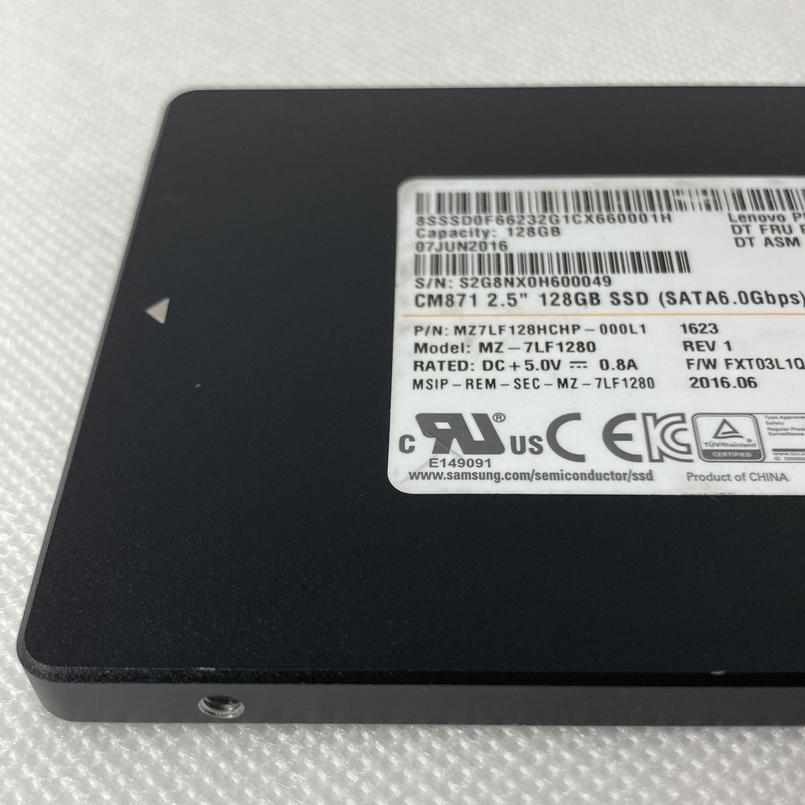 SAMSUNG SSD CM871 / 2.5 SAMSUNG SSD CM871 / 2.5