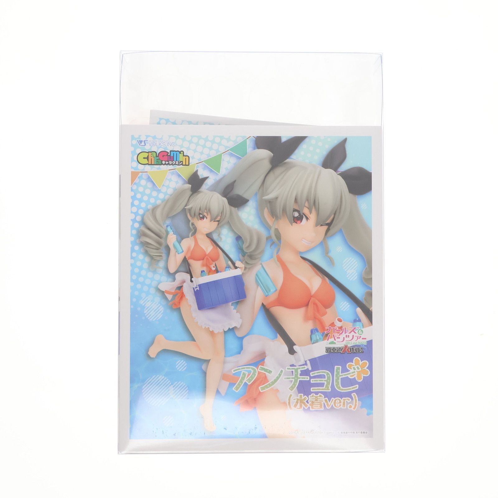 VOLKS - キャラグミン アンチョビ 水着ver. ガールズ&パンツァー 戦車道大作戦! 1/7 未塗装カラーレジン組立キット フィギュア ホビーラウンド22&イベント限定 ボークス キャラグミン アンチョビ 水着ver. ガールズ&パンツァー 戦車道
