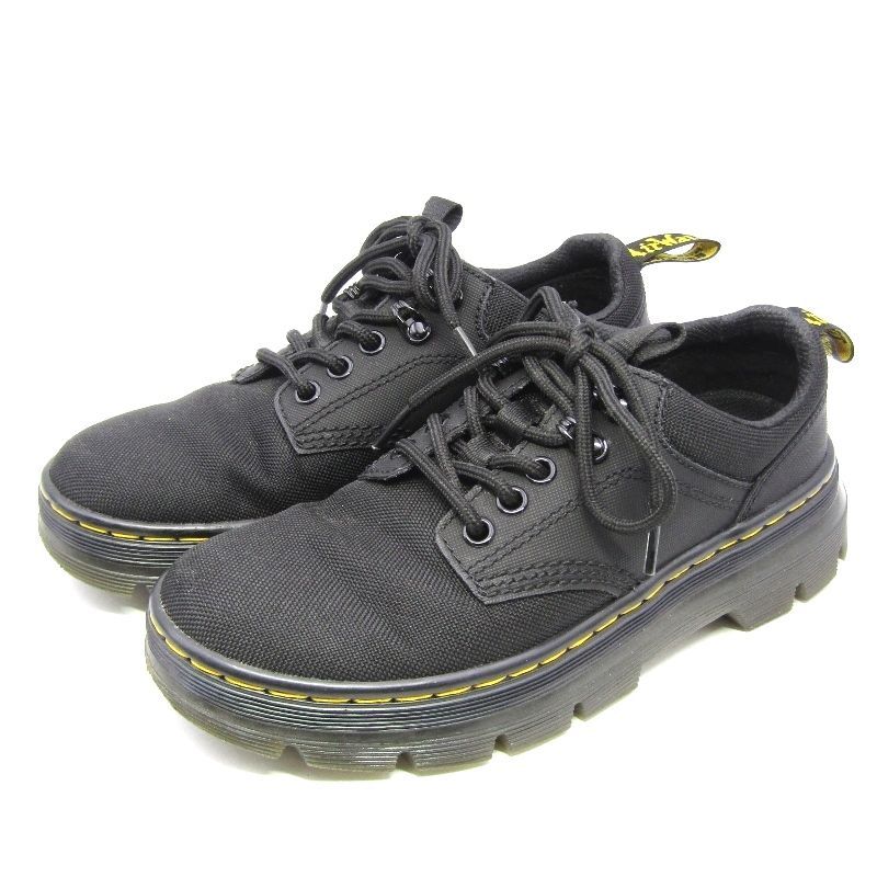 Dr. Martens ドクターマーチン UK4 5タイシューズ REEDER リーダーワーク ローカット ウィメンズ レディース ブラック 黒 35004842