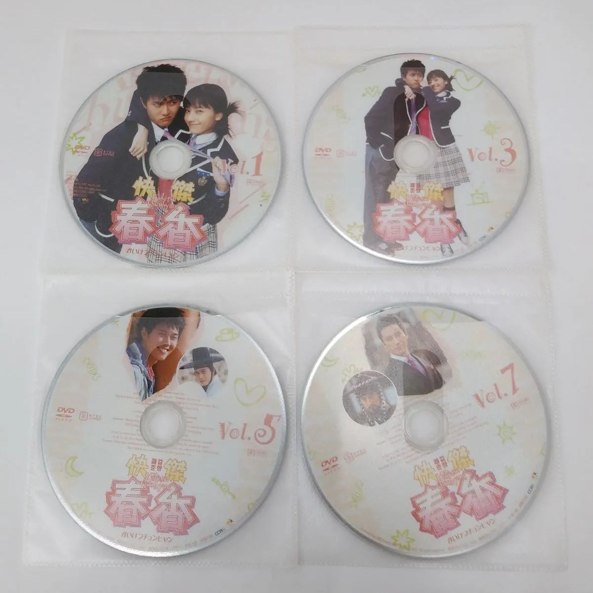 中古】レンタル落ちDVD 快傑 春香 DVD Vol.1~8セット ケース無し Vol.1