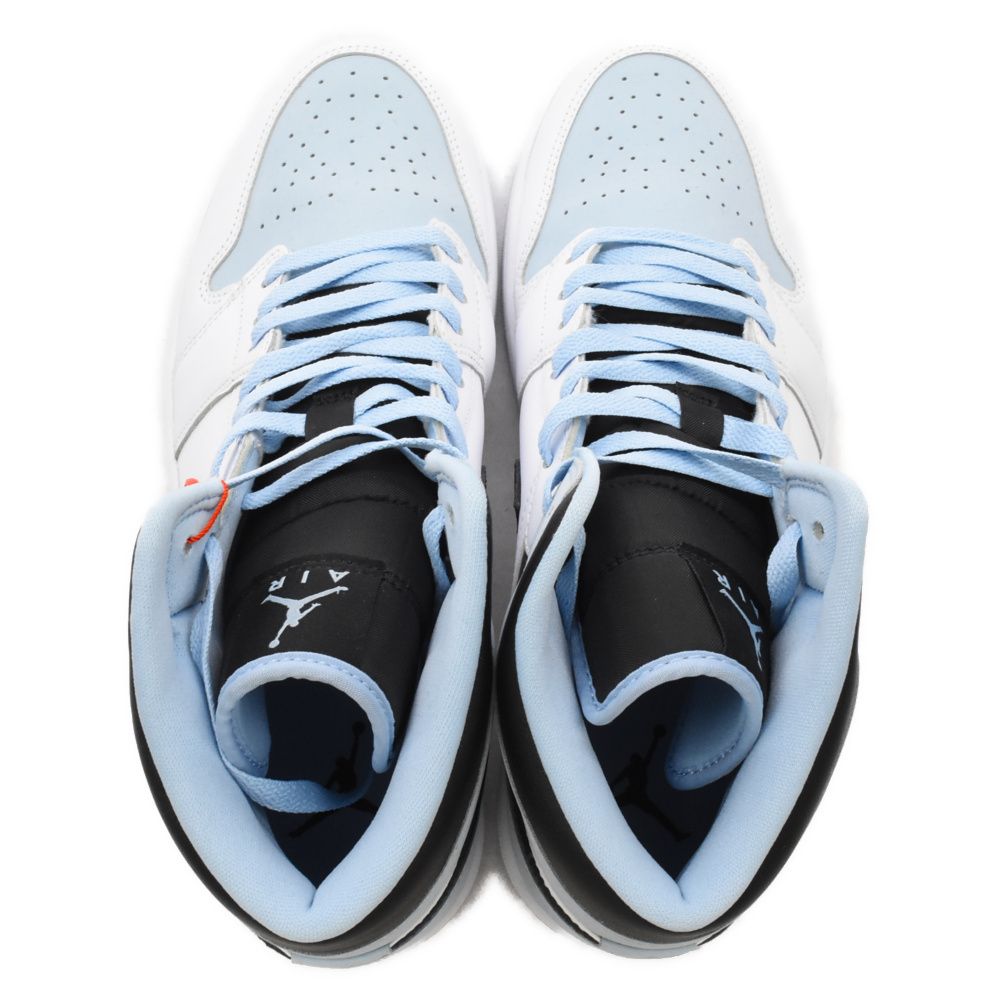 シューズ(男性用) NIKE AIR JORDAN 1 Mid \"Ice Blue Nubuck\" 楽天市場】【お取り寄せ商品】NIKE AIR JORDAN 1 MID ICE BLUE
