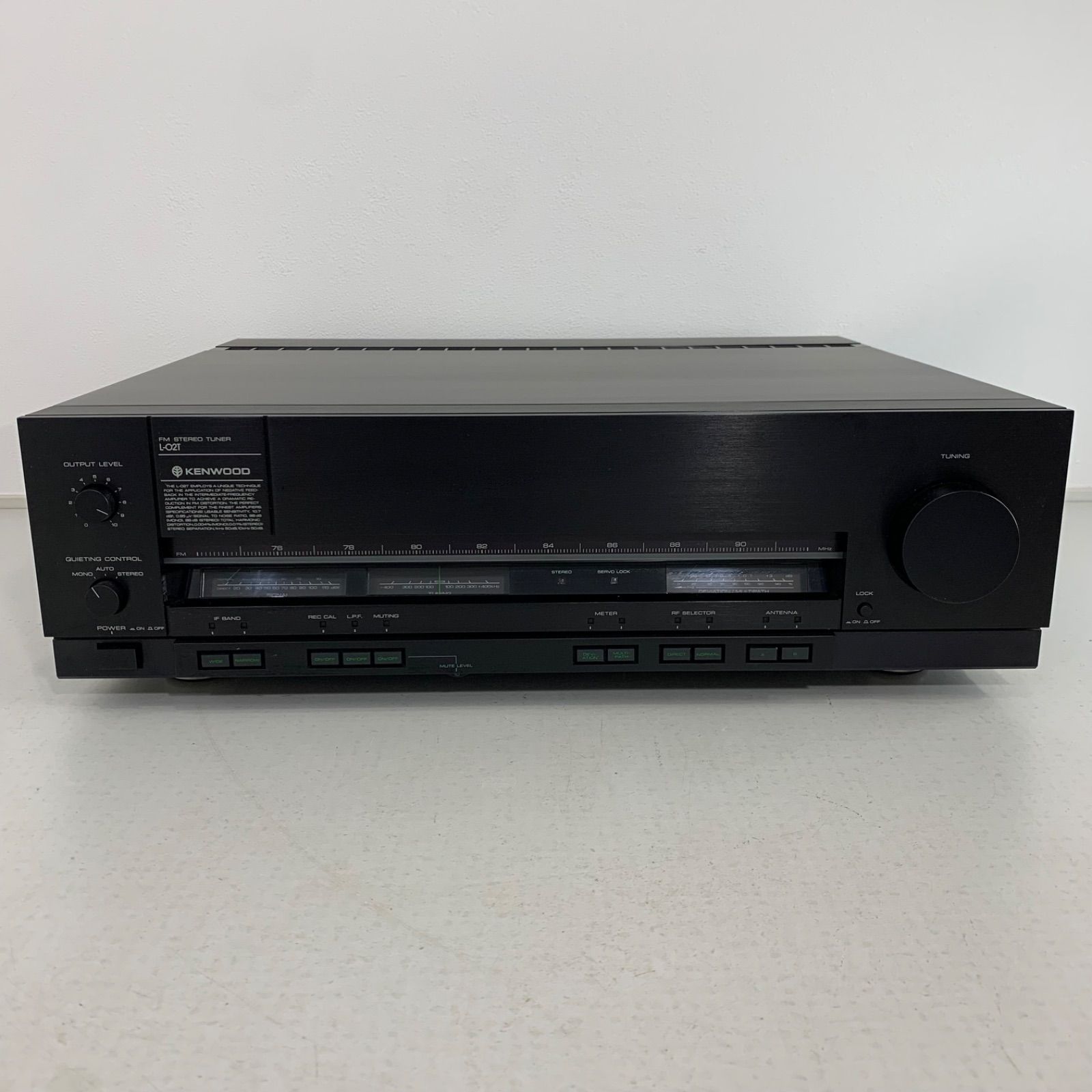 KENWOOD L-02T最高級機チューナー - メルカリ