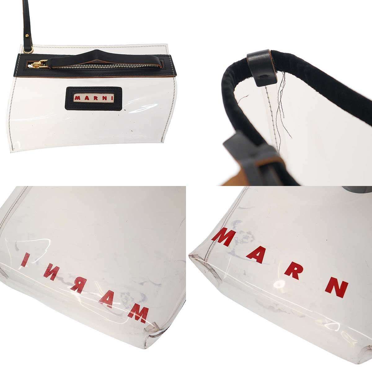 MARNI マルニ 2019 表参道店限定 インナーバッグ付き PVCクリアトート 