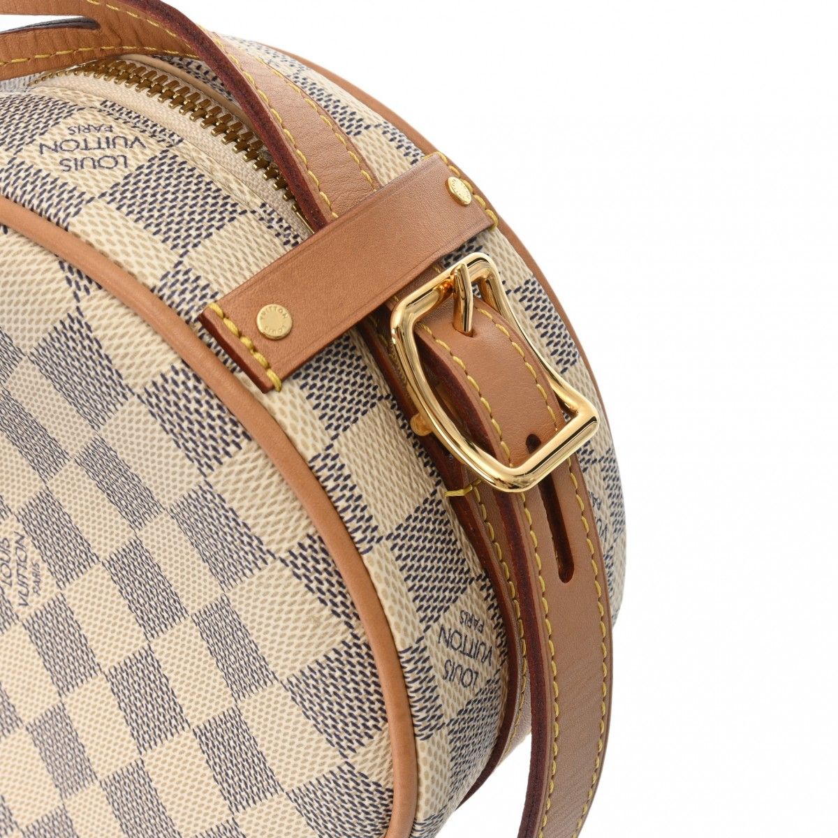 ルイ・ヴィトン ダミエアズール ボワット シャポー PM N40333 楽天市場】LOUIS VUITTON ルイヴィトン ダミエ アズール