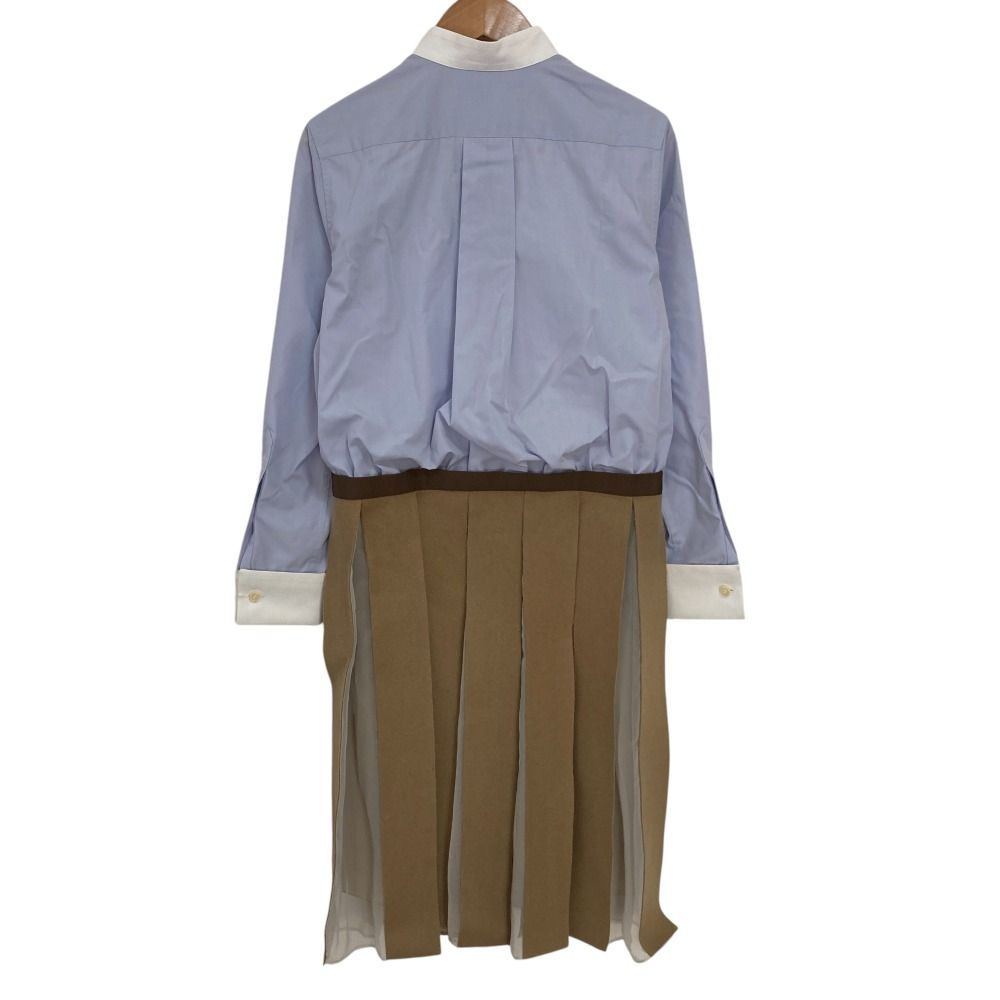 ⭐︎断捨離中⭐︎sacai / サカイ　シャツドッキングスカート　サイズ1 ⭐︎断捨離中⭐︎sacai / サカイ シャツドッキングスカート サイズ1