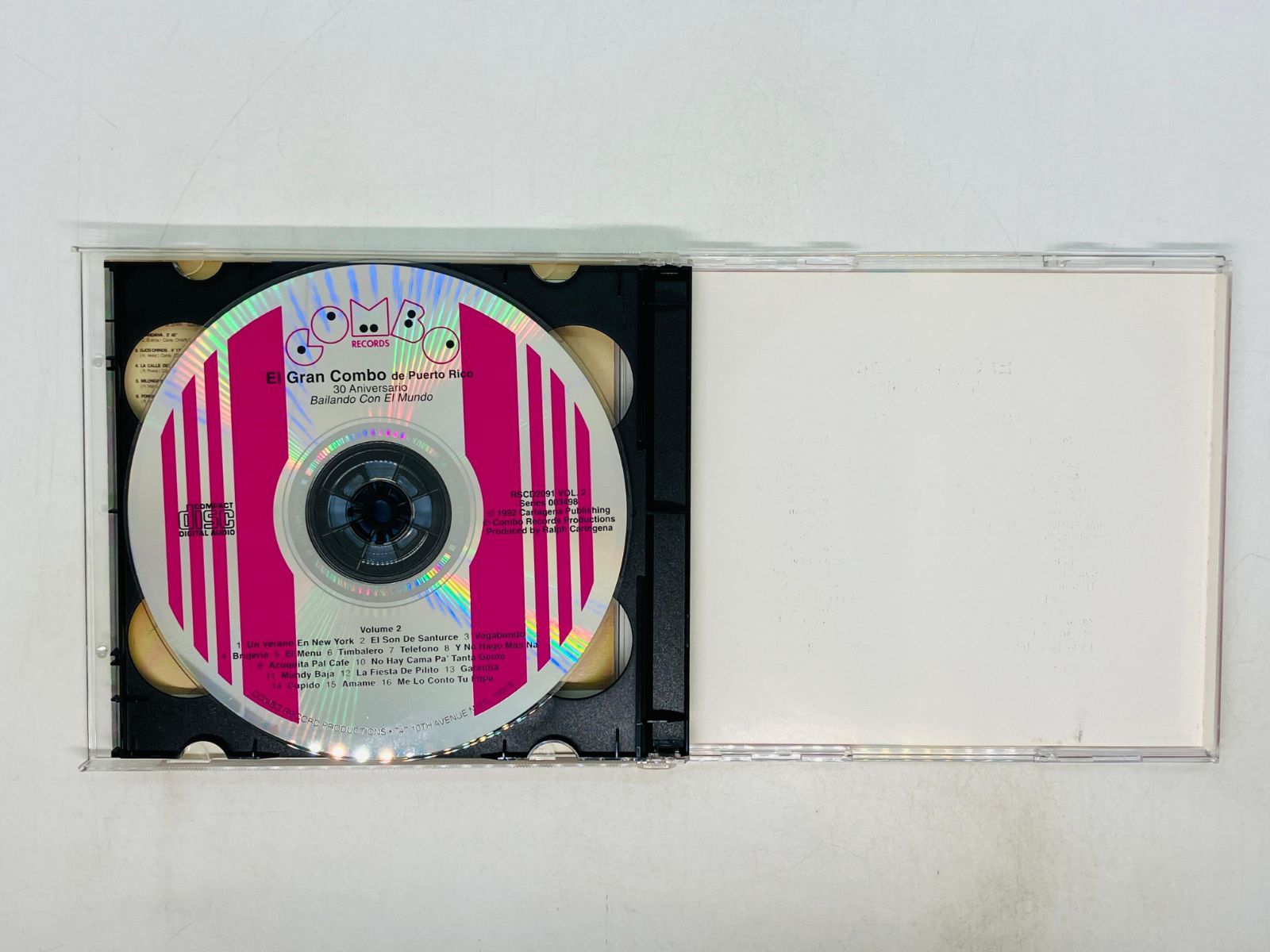 【中古】 Gran Combo / Gran Combo 2CD El Gran Combo de Puerto Rico / 30 Aniversario / Bailando