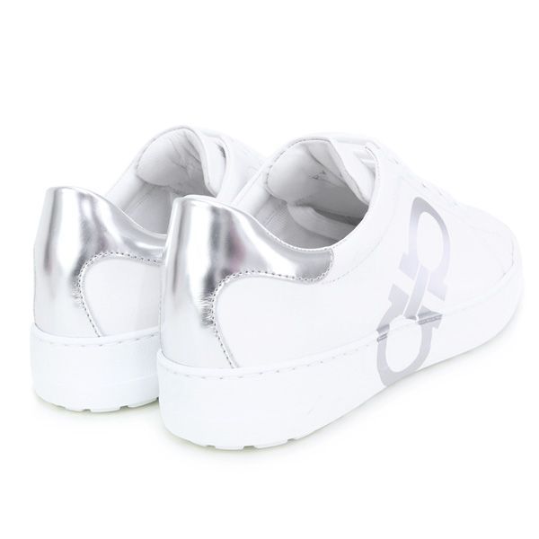 【国内発送】[Ferragamo] スニーカー (NUMBER 0747218 BIANCO) Salvatore Ferragamo / サルヴァトーレ フェラガモ】ホワイト