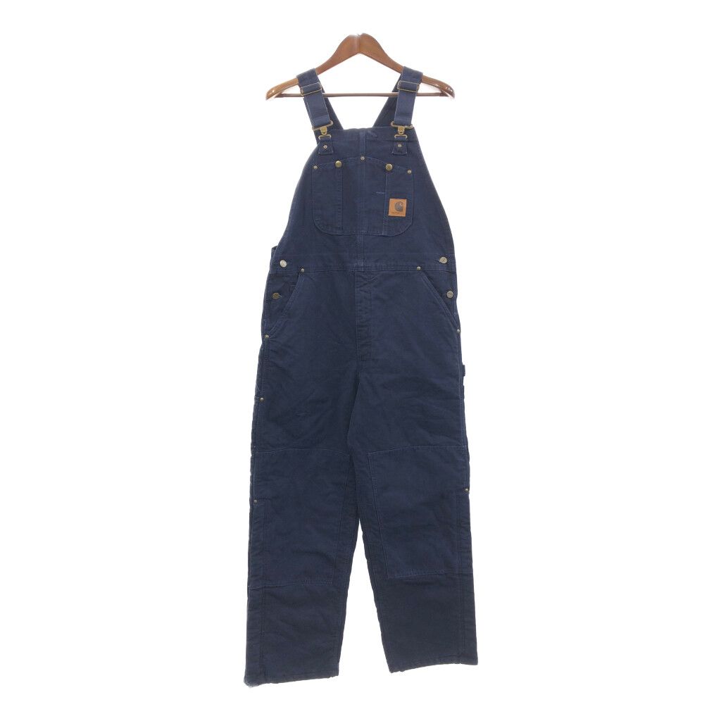 Carhartt オーバーオール DKB w38 l30 Carhartt オーバーオール サロペット ダックビブオーバーオール