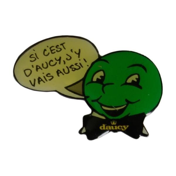 ピンバッチ ピンズ キャラクター グリーンピース 豆 D'Aucy ピンバッジ