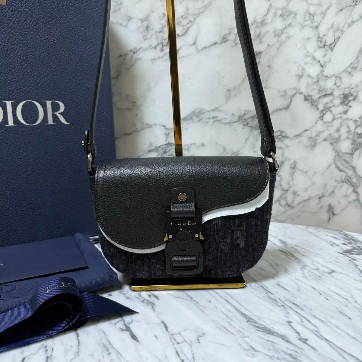 OS Dior(ディオール) オブリーク サドルバッグ ミニ フラップ