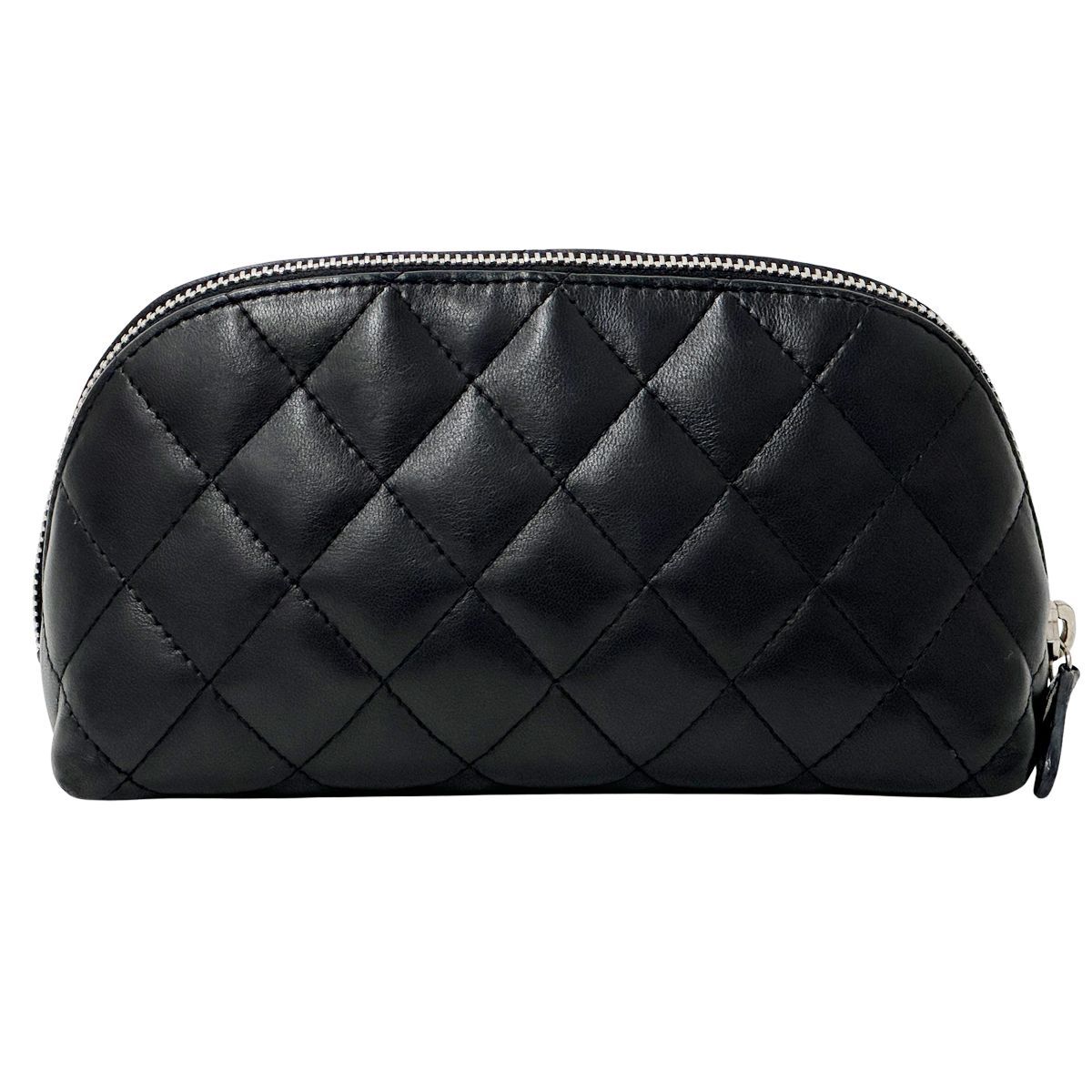 シャネル CHANEL ポーチ マトラッセ レディース ブランド ラムスキン