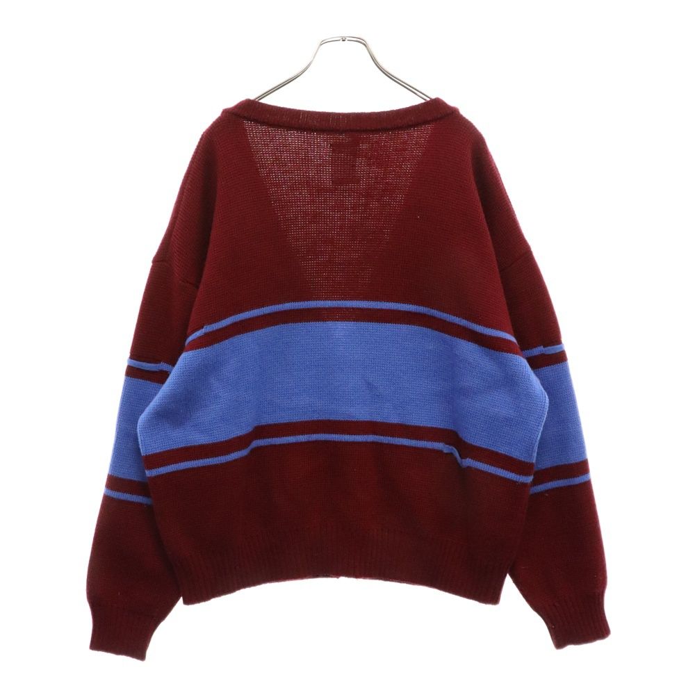 Name. (ネーム) 19AW BROKEN STRIPED CARDIGAN ブロッケンストライプ 