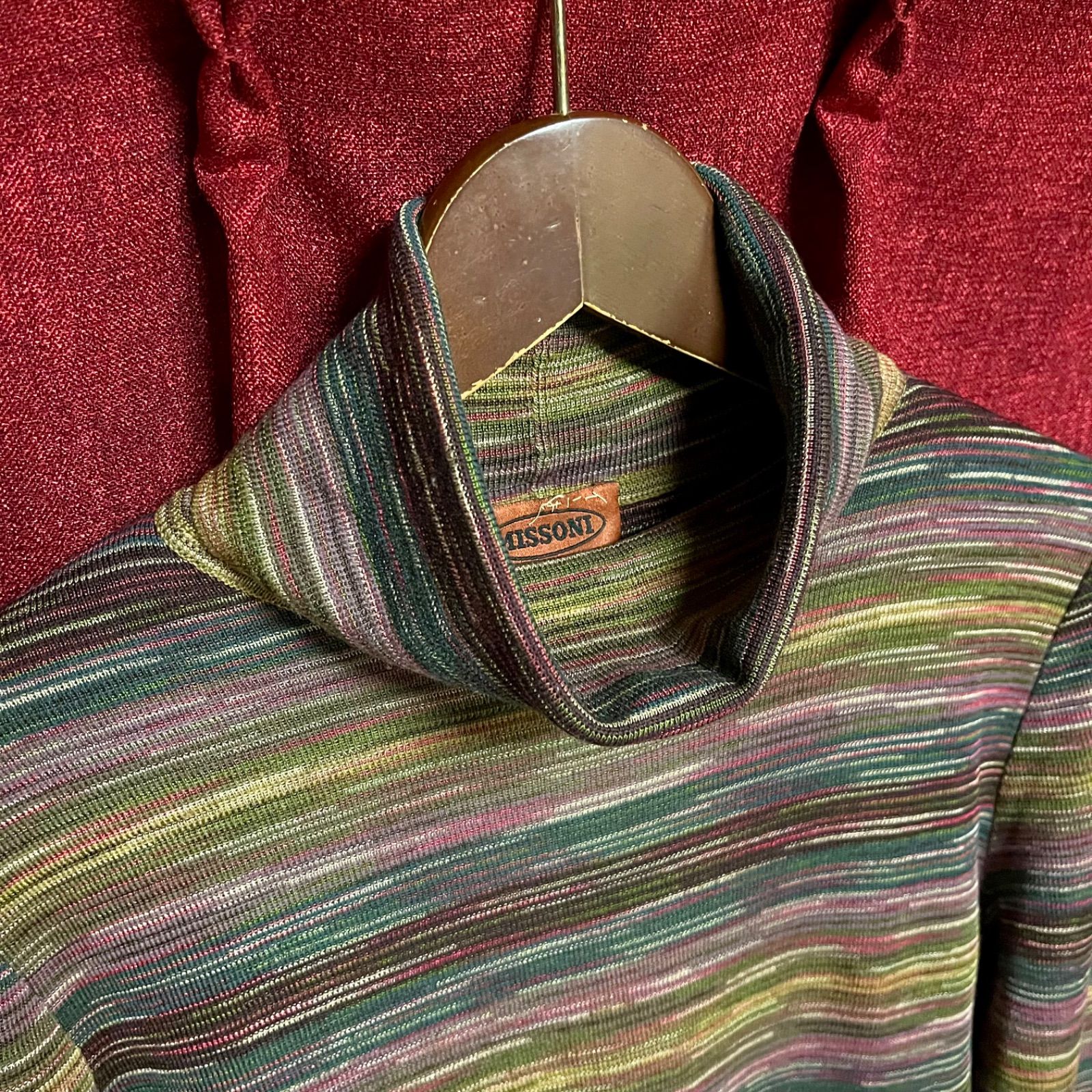 着用感少 美品 MISSONI / ミッソーニ / イタリア製 アンサンブル  