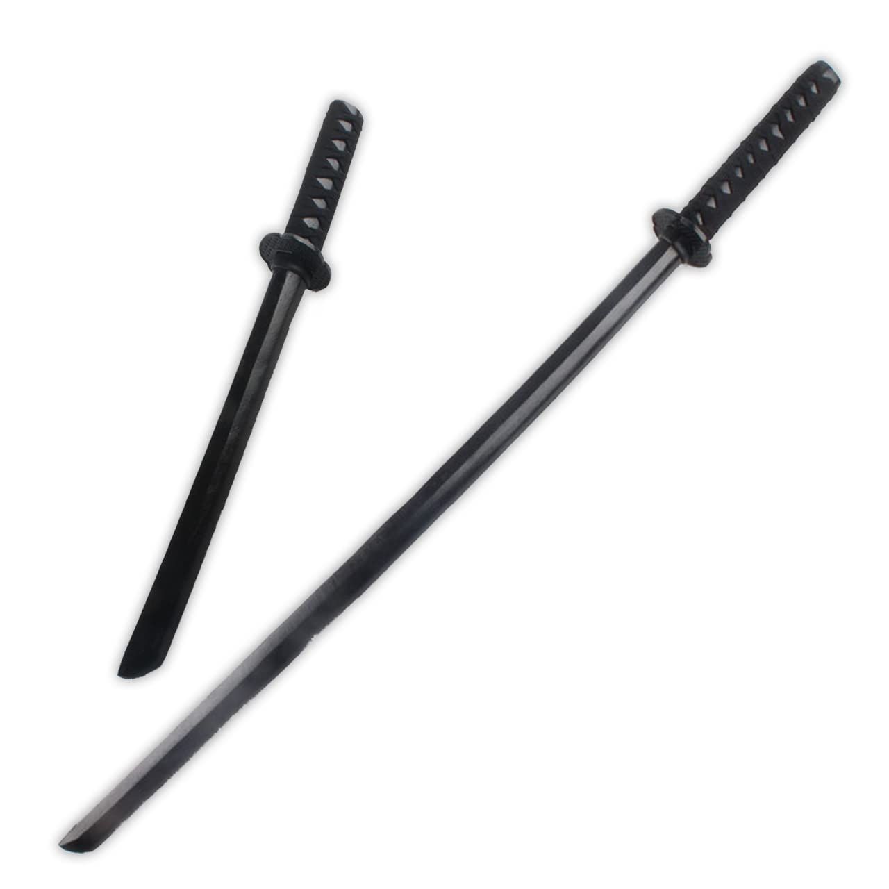【新品・即日発送】居合道 素振り 刀 木刀 黒刀 黒 鍔付き 2種セット 小刀 稽古 大刀 鍛錬 Rimikuru 短刀 - メルカリ