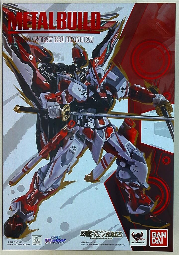 バンダイ METAL BUILD ガンダムアストレイ レッドフレーム改