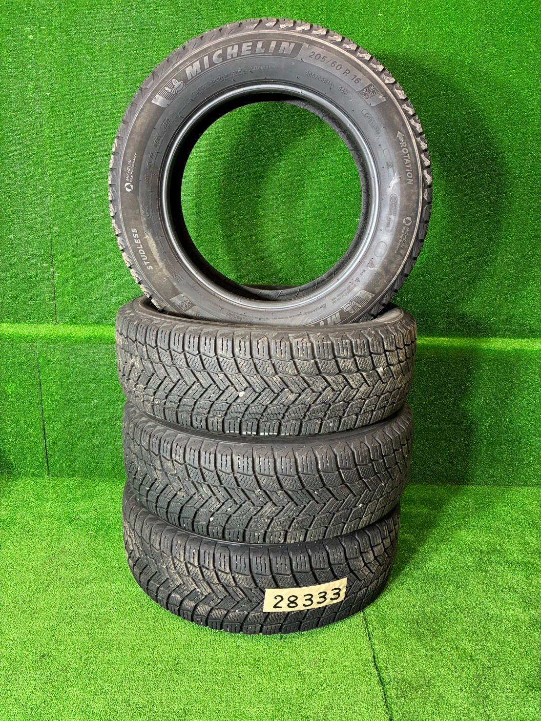 MICHELIN X-ICE SNOW 205|60R16 96H XL スタッドレスタイヤ 4本セット