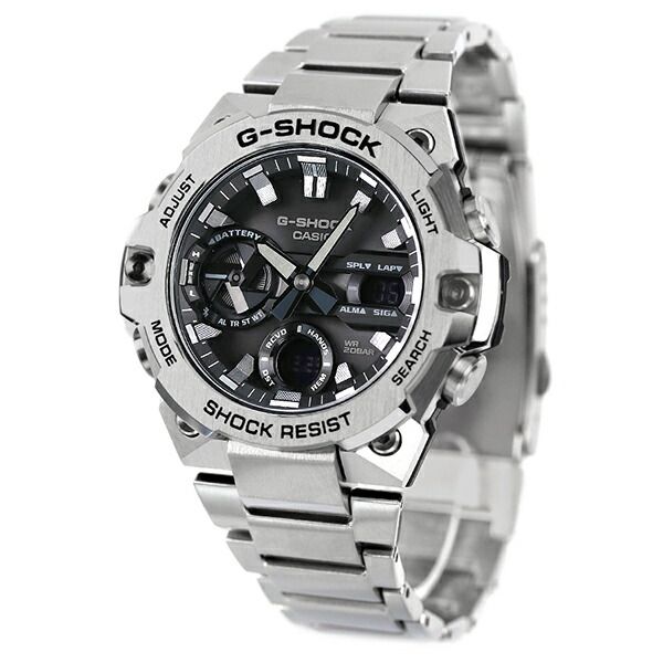 カシオ CASIO 腕時計 メンズ GST-B400D-1ADR Gショック Gスチール GST