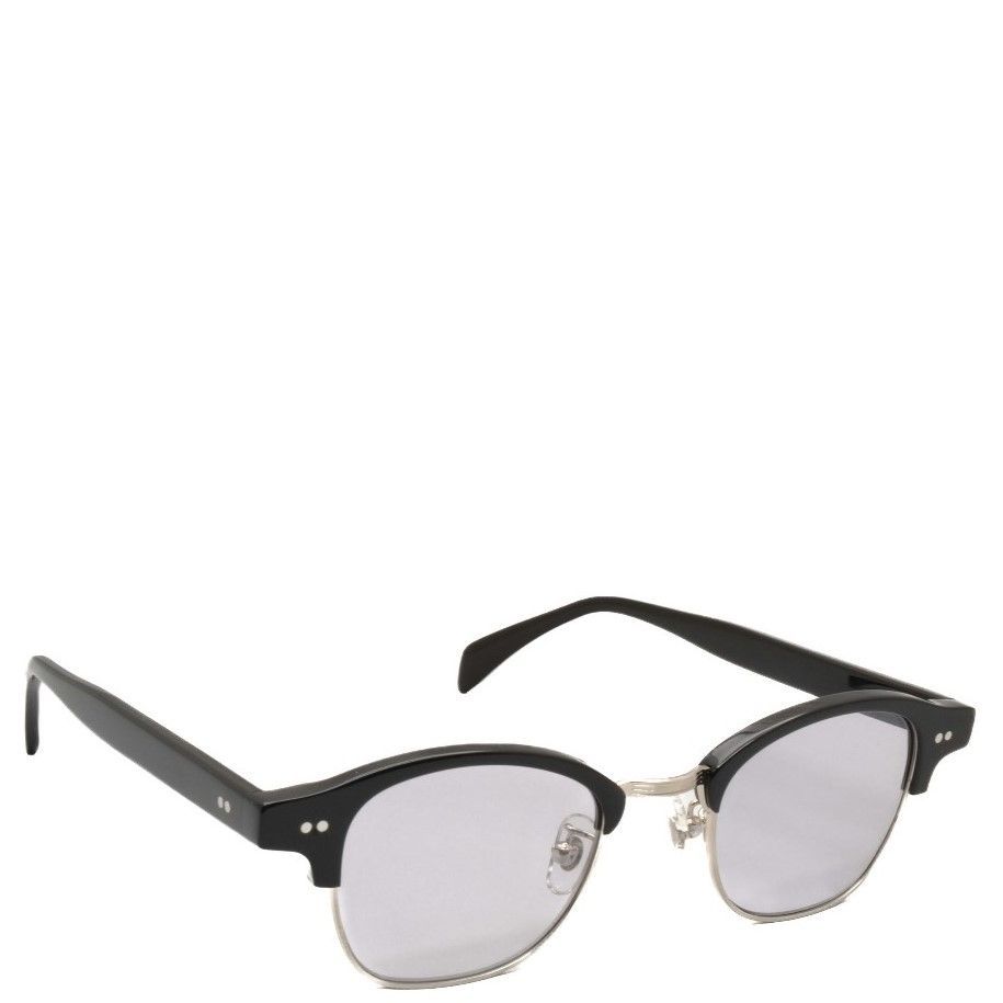 NEW. ニュー HOPPER サングラス C-1 BLACK*SHIRRING SILVER ホッパー