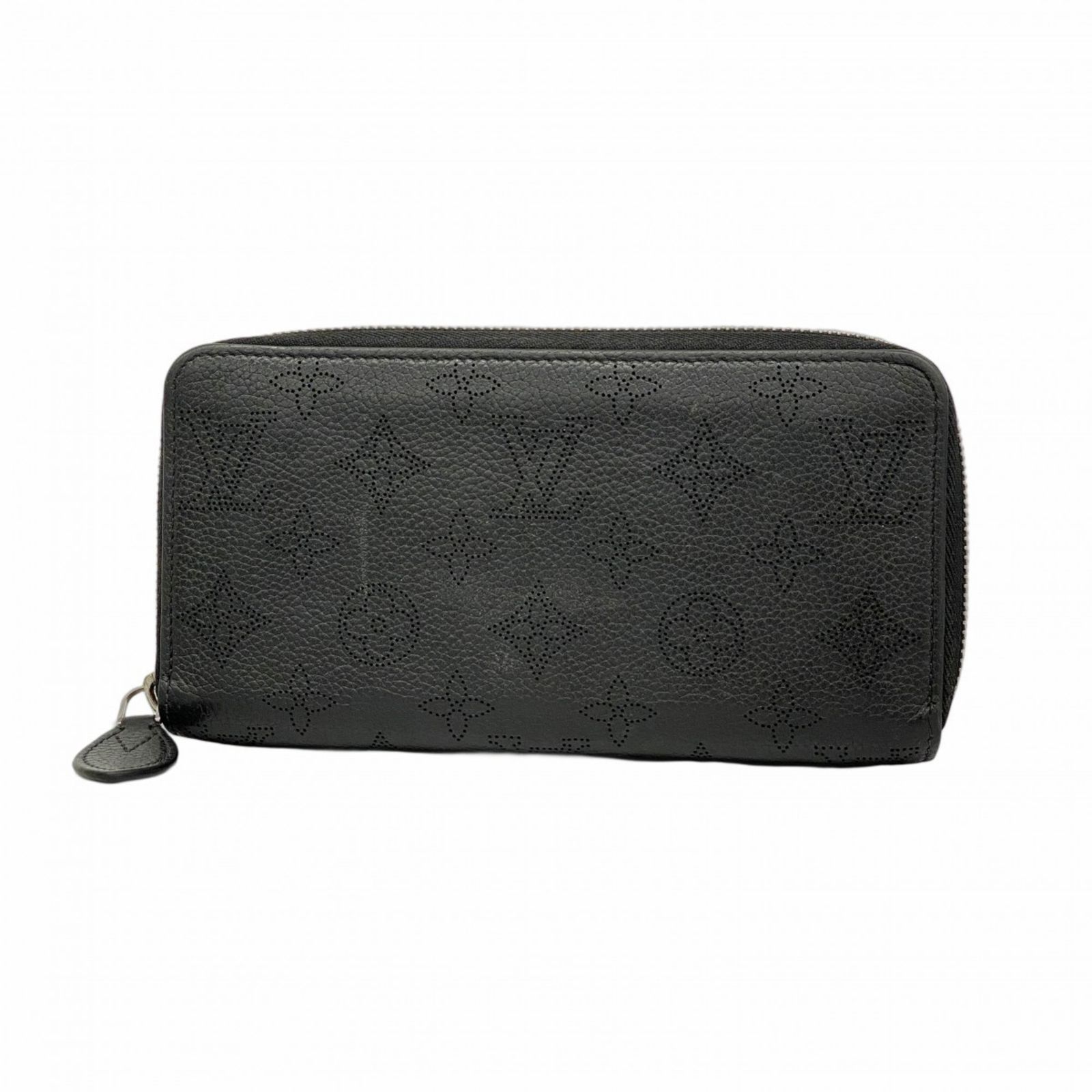 ルイ ヴィトン Louis Vuitton ルイ ヴィトン 長財布 マヒナ ジッピーウォレット M61867 ノワールレディース