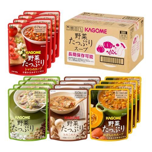 非常食 保存食 備蓄 防災 カゴメ 野菜たっぷりスープギフト SO-50 1