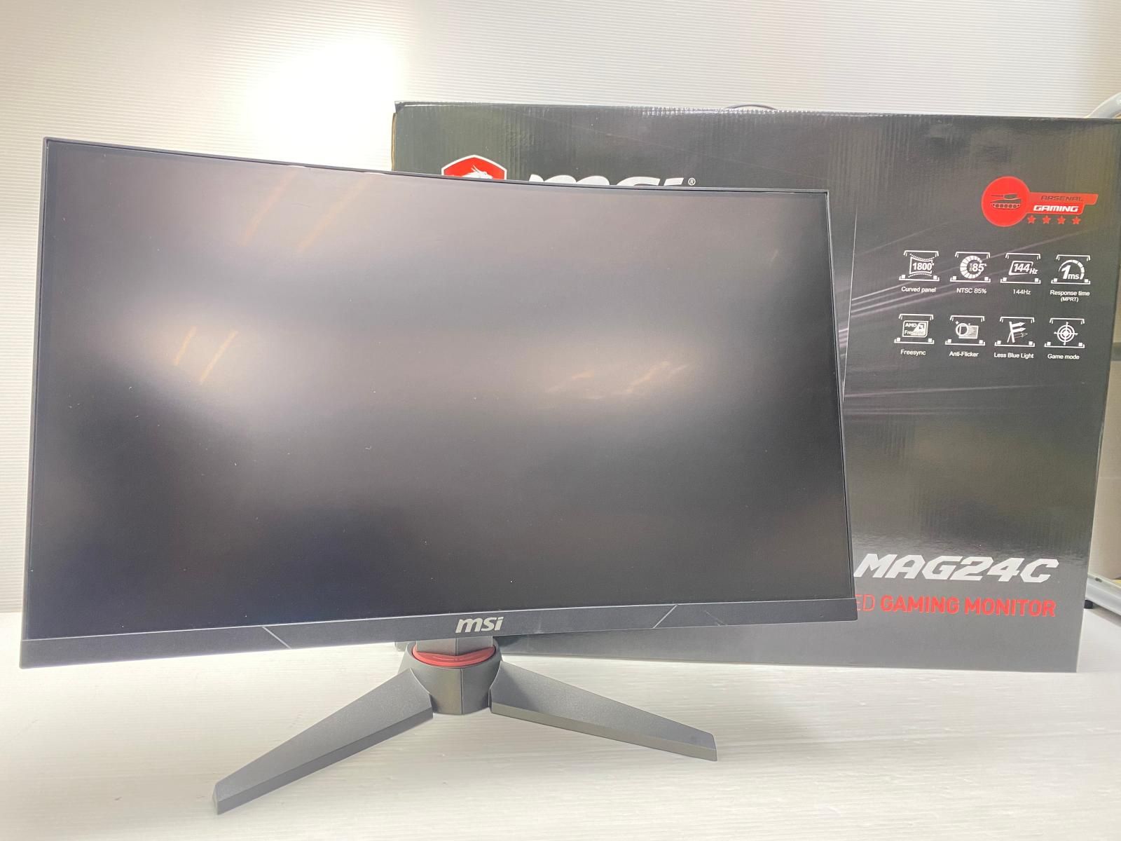 Optix MSI MAG24C - ゲーミングモニター Monitor : [24型 | 24インチ