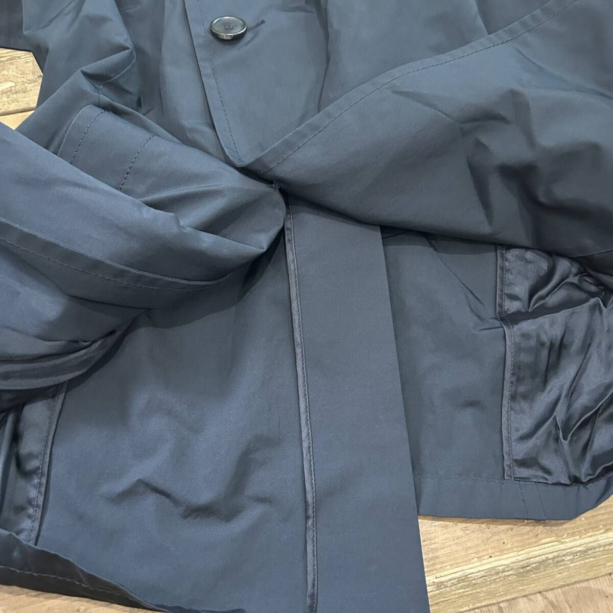 MADE IN ITALY PRADA / プラダ トレンチコート ネイビー レディース