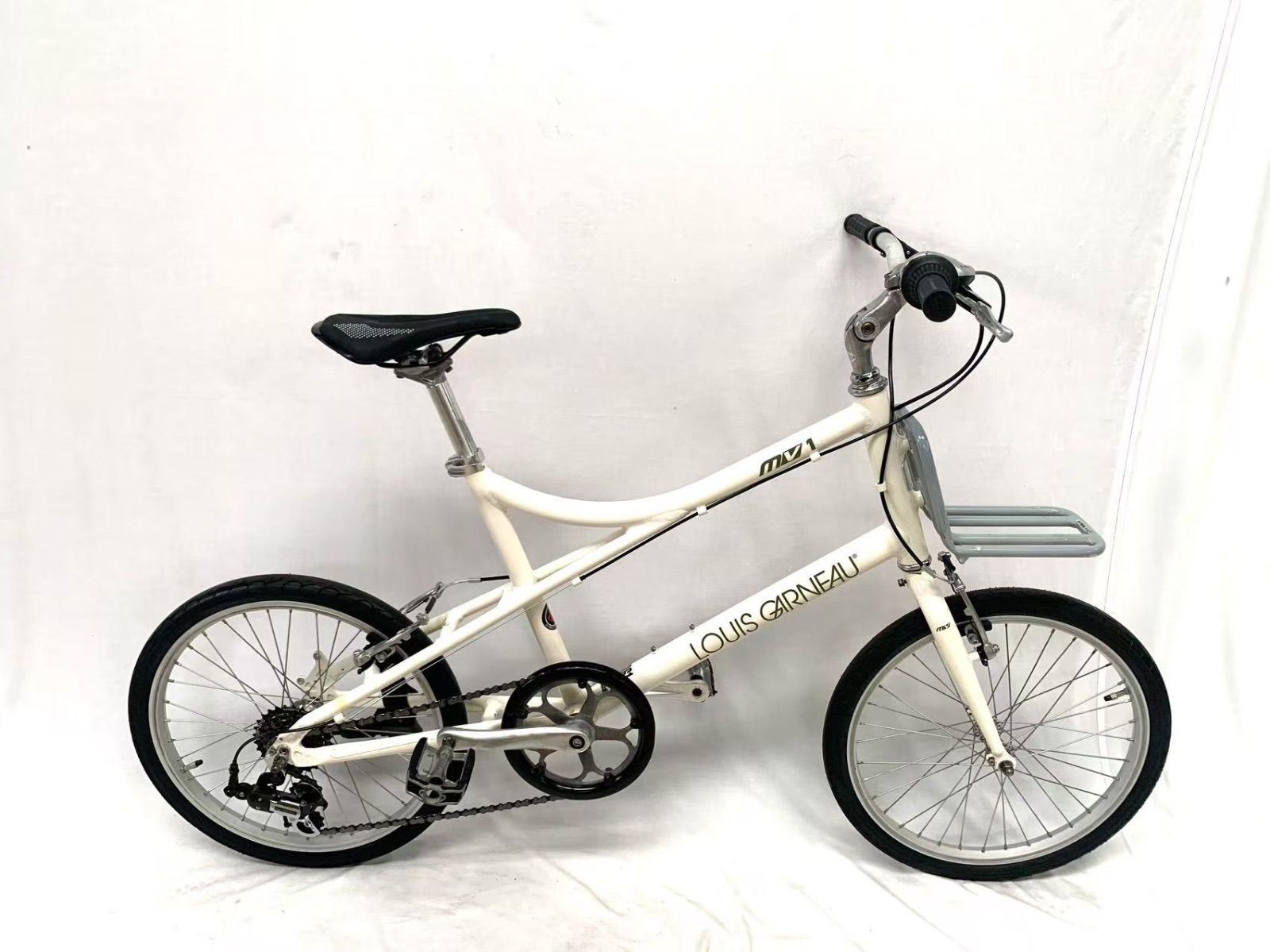 ルイガノ LOUIM GARNEAU ミニベロ MV1 超軽量11.6キロ 小径車 SHIMANO 7速 ZJ9361